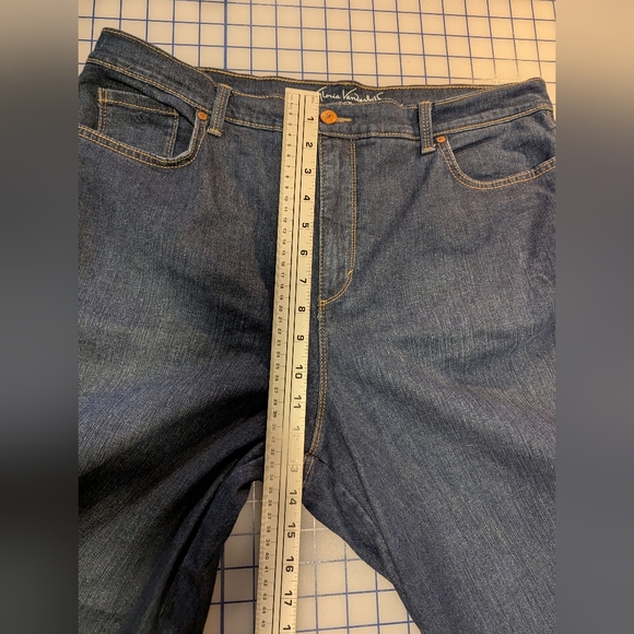 Dark Blue Denim Jeans - Picture 4 of 7